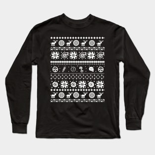 Car Enthusiast Christmas Sweater Long Sleeve T-Shirt